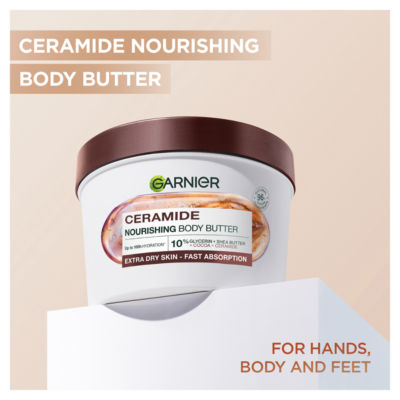 Garnier Body Superfood Repairing Body Butter with Cocoa & Ceramide Vegan