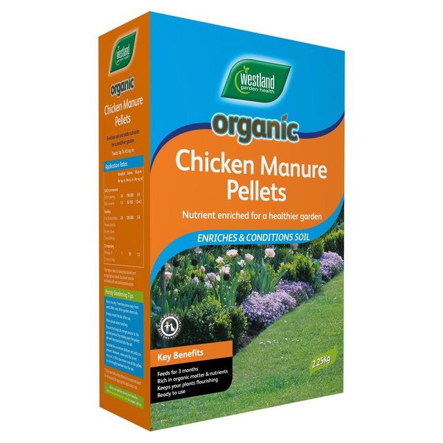Westland Organic Chicken Manure 2.25kg GOODS M&S
