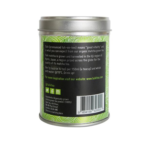 Taiki Tea Premium Organic Ceremonial Matcha Tin 40g GOODS M&S