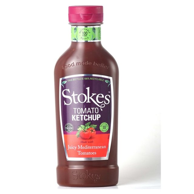 Stokes Real Tomato Ketchup Squeezy 485g GOODS M&S