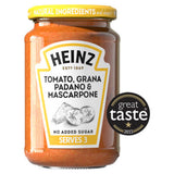 Heinz Tomato Grana Padano & Mascarpone Pasta Sauce