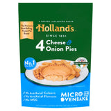 Hollands 4 Cheese Onion Pies
