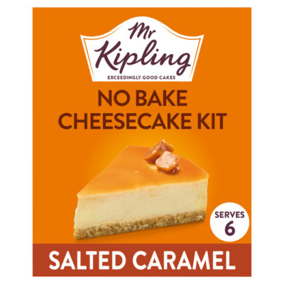 Mr Kipling Salted Caramel No Bake Cheesecake Kit 230g