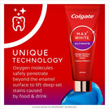 Colgate Max White Ultimate Renewal At Home Teeth Whitening Toothpaste