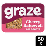 Graze Cherry Bakewell Oat Boosts Flapjack Snack