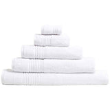 M&S Collection Luxury Egyptian Cotton Face Towels, 2 Pack, White