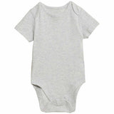 M&S 7pk Lion Bodysuits, 12-18 M, Grey Mix