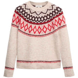 M&S Womens Boucle Jumper, M, Oatmeal