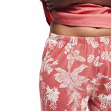 M&S Collection Leaf Print Pyjama Set, XL