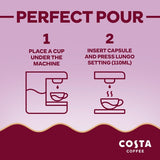 Costa Coffee Intense Roast Coffee Pods