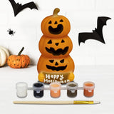Fang-Tastic Paint Your Own Pumpkin Halloween Decoration