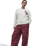 M&S Womens Spencer Bear Pyjama Set, Size 18, Grey