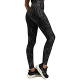 M&S Womens Goodmove High Waisted Gym Leggings, 14, Dark Mix