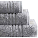 M&S Collection Luxury Egyptian Cotton Face Towels, Silver Grey