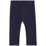 M&S Fleece Back Legging, 9-12 Months, Navy