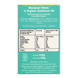 Fish 4 Ever Mackerel Fillets in Organic Sunflower Oil