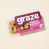 Graze Cherry Bakewell Oat Boosts Flapjack Snack