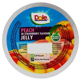 Dole Peach in Strawberry Jelly Pot