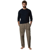 M&S Mens Pure Cotton Foulard Print Pyjama Set, M, Navy
