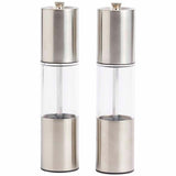 M&S Stainless Steel Salt & Pepper Mills, One Size, Silver