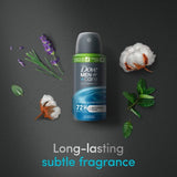 Dove Men+Care Advanced Antiperspirant Deodorant Clean Comfort Travel Size