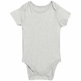 M&S 7pk Lion Bodysuits, 12-18 M, Grey Mix