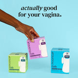 Mooncup Pads with Wings Heavy Night Zero Irritants Vagina Approved