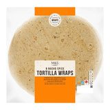 M&S 6 Nacho Spice Tortilla Wraps