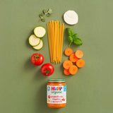 HiPP Organic Spaghetti with Tomatoes & Mozzarella Baby Food Jar 7+ months