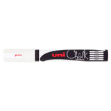 Uni Ball 4 Chalk Marker White PWE-5M Medium 1.8-2.5mm