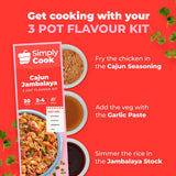 Simply Cook Cajun Jambalaya Recipe Kit 60g