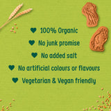 Organix Gruffalo Biscuits Organic Cocoa & Vanilla Toddler Snacks Multipack