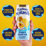 Radnor Splash Orange & Passion Fruit Still Spring Water Cartons