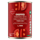 ASDA Chopped Tomatoes with Chilli & Peppers