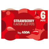 ASDA No Added Sugar Strawberry Flavour Jelly Pots