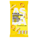 JUST ESSENTIALS by ASDA 6 Pack Assorted Maize Snacks