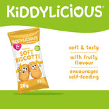 Kiddylicious Banana Soft Biscotti 7+ Months