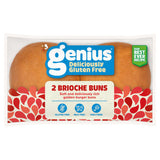 Genius Gluten Free 2 Brioche Burger Buns