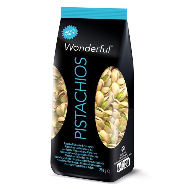 Wonderful Pistachios Roasted No Salt 250g GOODS M&S