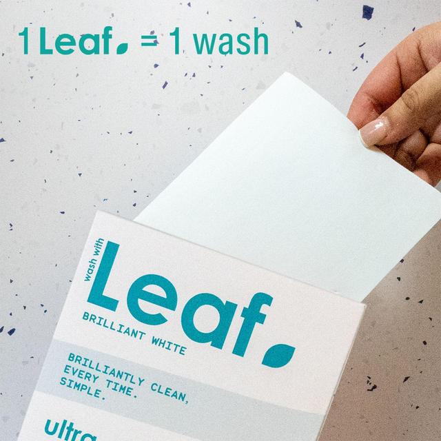 Wash with Leaf Brilliant White 50 Sheets 50 per pack GOODS M&S
