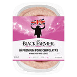 The Black Farmer's 10 Premium Pork Chipolatas 340g GOODS M&S
