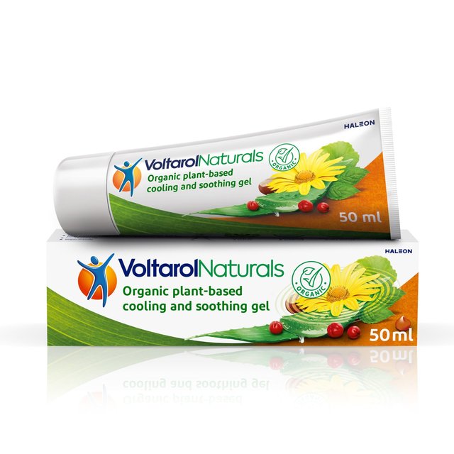 Voltarol Naturals Organic Plant-Based Cooling and Soothing Pain Relief Gel 50ml GOODS M&S