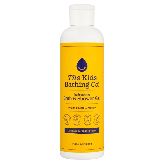 The Kids Bathing Co. Organic Lime & Mango Refreshing Bath & Shower Gel 250ml GOODS M&S