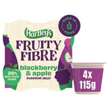Hartleys Fruity Fibre Blackberry Apple Flavour Jelly Pots 4x115g