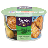 Sainsburys Pear Butterscotch Crumble Yogurt Taste the Difference 150g