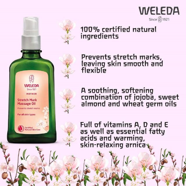 Weleda Maternity Natural Stretch Mark Oil 100ml GOODS M&S