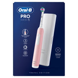 Oral-B Pro Series 1 Pink Electric Toothbrush, Designed By Braun