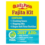 Old El Paso Mexican Sizzling Extra Mild Super Tasty Fajita Kit
