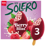 Solero Ice Cream Sticks Red Berries 3x 90 ml
