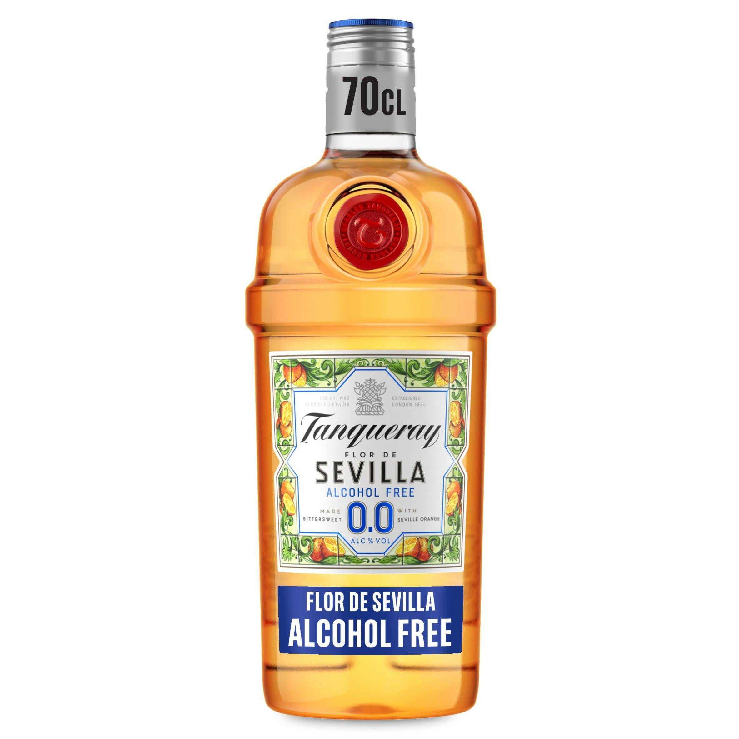 Tanqueray Flor de Sevilla Alcohol Free 0% Spirit 70cl GOODS Sainsburys